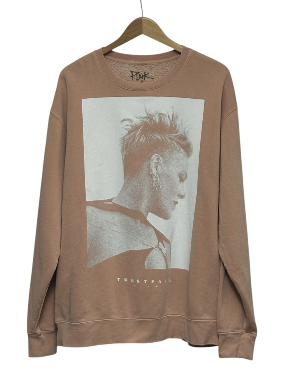 PINK Official TRUSTFALL Summer Carnival 2023 Tour Sweatshirt Comfy Cozy‎ Size XL